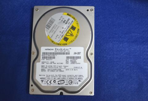 Faithのデスクトップpcに使われていました 2007年ごろ Hitachi Deskstar Hdspla380 80gb Hddのレビュー ジグソー レビューメディア