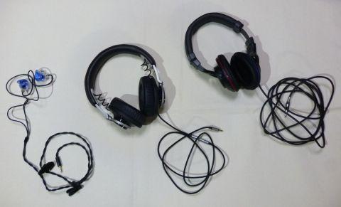 左から「CW-L11」、「Fidelio L1」、「HA-MX10-B」