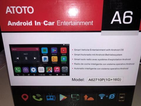 タブレットを車に取り付けるとこんな感じ atoto a6デュアルdin androidカーナビゲーションavシステム a62710p 1g 16gのレビュー ジグソー レビューメディア