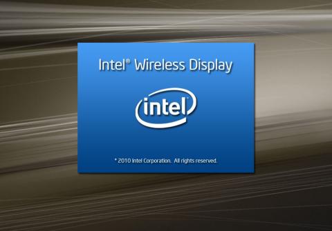 Intel Wireless Display 起動