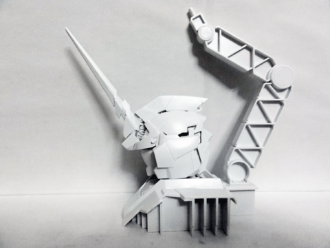 リディ少尉 男と見込んだ オードリーを頼みます 見る目ないねw 1 48 ユニコーンガンダム ヘッドディスプレイベースのレビュー ジグソー レビューメディア