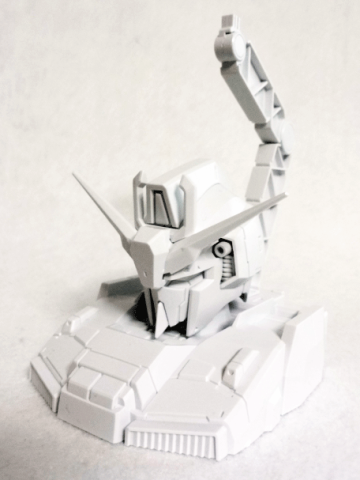 Z Z 1 48 Zガンダム ヘッドディスプレイベースのレビュー ジグソー レビューメディア