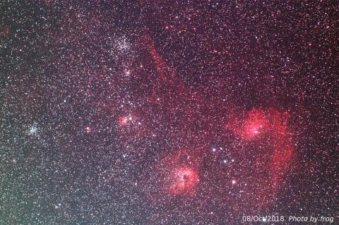 ぎょしゃ座 M36 M38付近