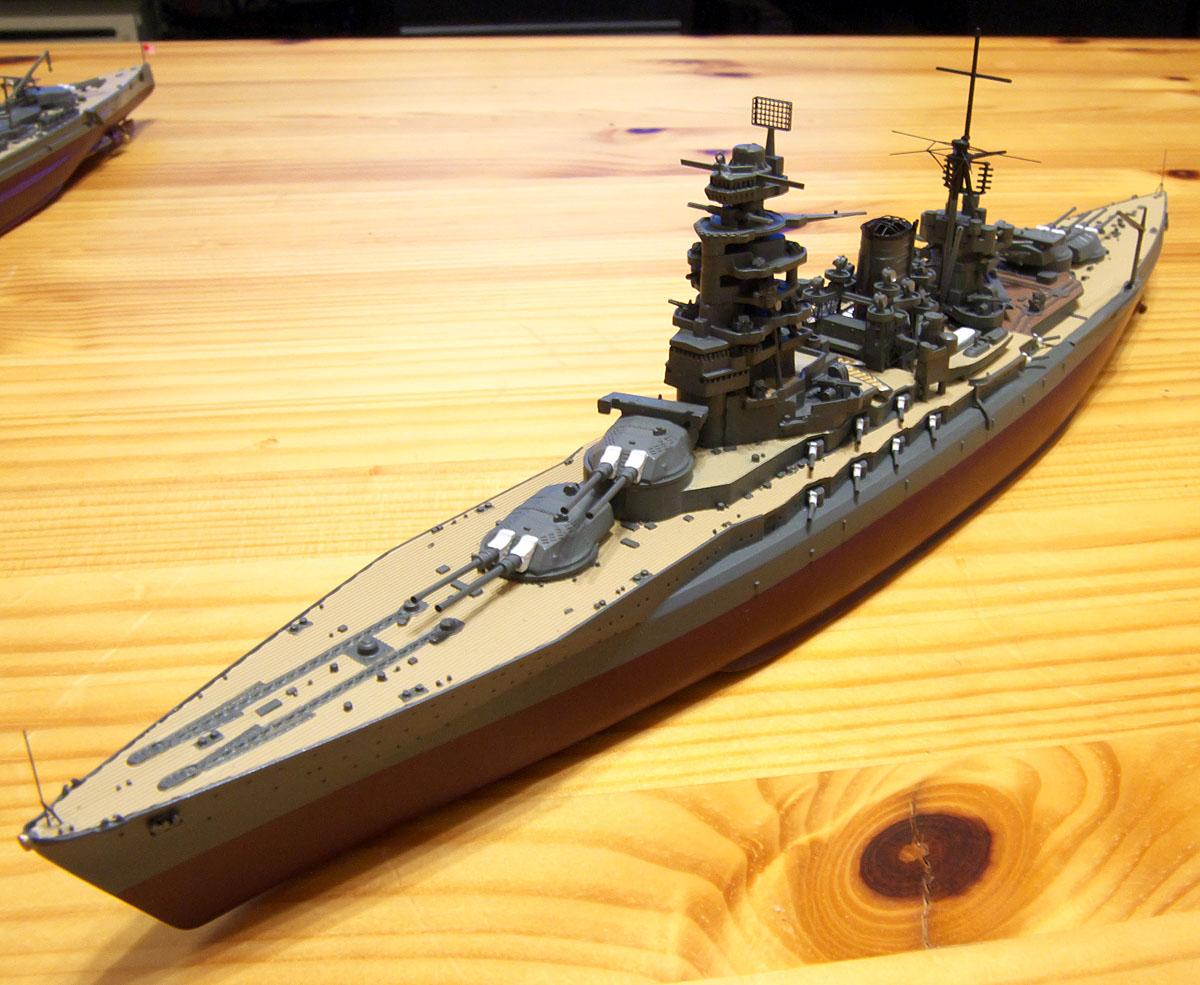 敵戦艦との殴り合いなら任せておけ 1 700 艦船 フルハルモデル 戦艦 長門 Super Detail Versionのレビュー ジグソー レビューメディア