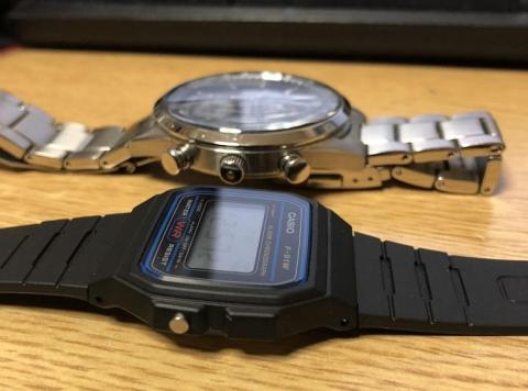 チプカシといえばコレ カシオ Casio 腕時計 スタンダードデジタルウォッチ 日常生活防水 Ledライトつき F 91w 1jf メンズのレビュー ジグソー レビューメディア