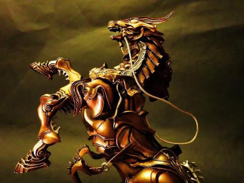 その一駆けは疾風のごとく その嘶きは雷鳴のごとく Garo極魂 魔導馬 轟天のレビュー ジグソー レビューメディア