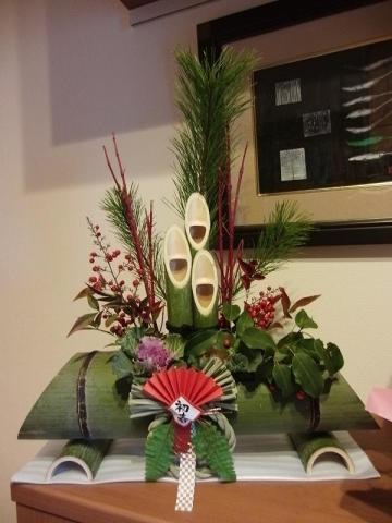 お正月の玄関に飾ってます 手作りミニ門松のレビュー ジグソー レビューメディア