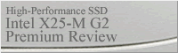 インテルSSD X25-M Mainstream SATA SSD G2 (34nm NAND Flash Memory Product Line) レビュー