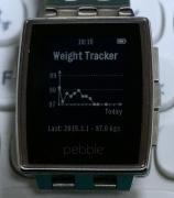 pebble：Weight Tracker