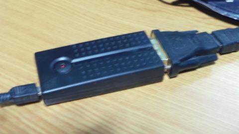 USBからHDMIに変換