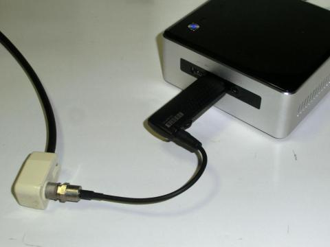 USB接続の地デジチューナ