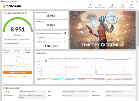 3DMark Time Spy Extreme 4K