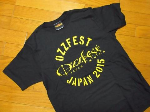 OZZFEST JAPAN 2015 がデザインされた T-シャツ
