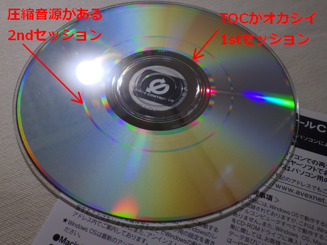 この二重の輪は、CDの「モノ」としての価値を著しく下げたかもしれない