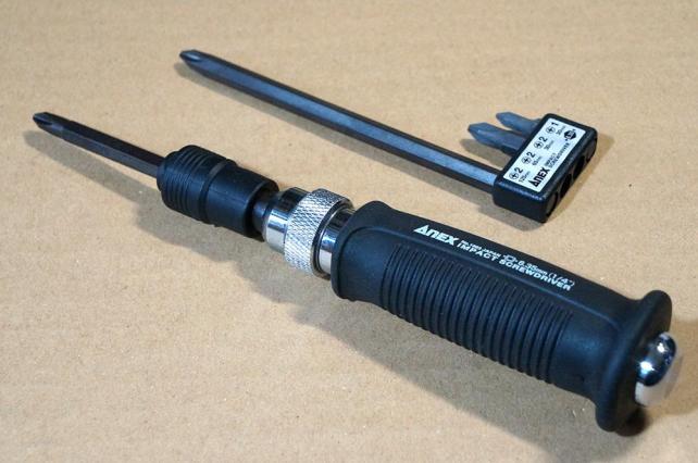 固く締まったネジを回そう アネックス Anex ミニインパクトドライバー ビット4本組 No 1903 Sのレビュー ジグソー レビューメディア