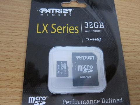 MicroSDHC Class10 32GB