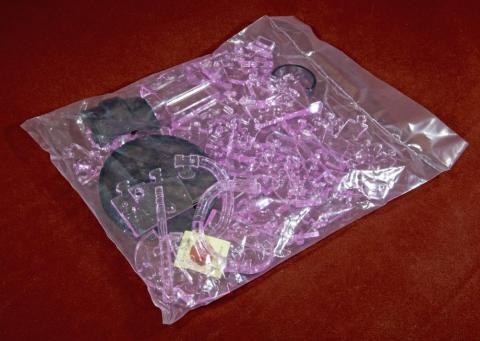 ピンクなシャアザク クリスタルパズル シャア専用ザク のレビュー ジグソー レビューメディア