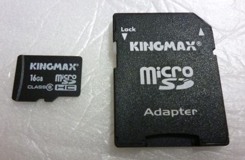 microSD(HC)なので、他に転用も可