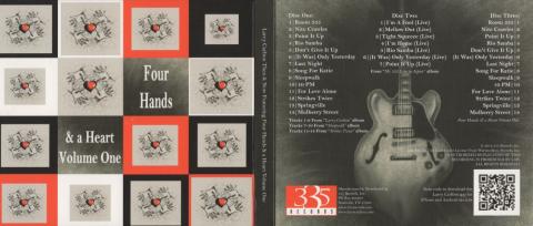 3枚目の“Four Hands & A Heart”は単独でも売られたので、すこしデザイン的には散漫？