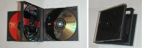 4枚入りCD/DVDケース