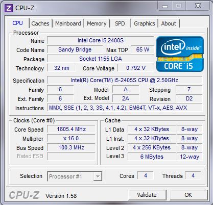 CPU-Z　CPU
