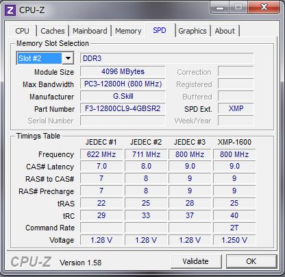 CPU-Z3　XMP