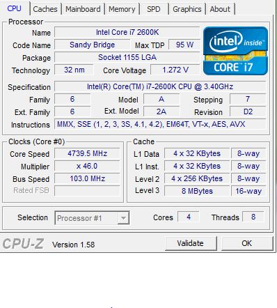 CPU-Z(4.7GHz)