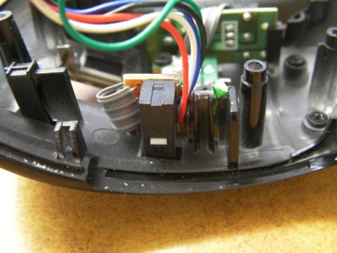 ライトサイドボタン(モード変更ボタン、カバー)