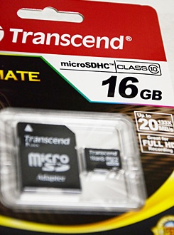 MicroSD16GB　C10