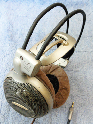 中古品情報 audio technica開放型ヘッドホン ATH-AD10【半ジャンク品】 ヘッドフォン
