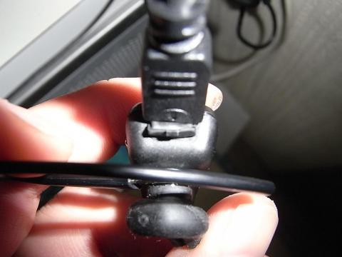 USBコネクタ部分の接続