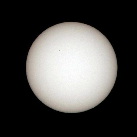 400mmで撮影した太陽