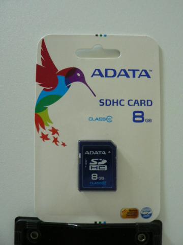 ADATA　SDHC　CARD　８G　（Class10）