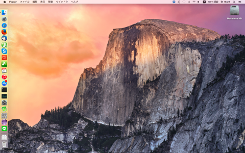 OS X Yosemite (10.10) - Desktop