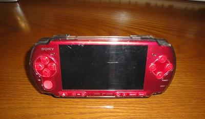 輸入版 PSP-3000 - 【輸入版】 PSP本体 ラディアント・レッド RADIANT RED （PSP-3006 RR） 【アジア版】の