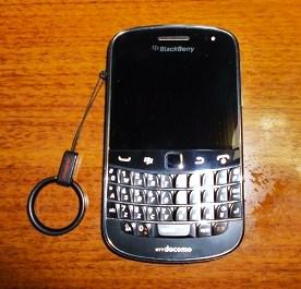 Blackberry Bold 9900本体　おもて面