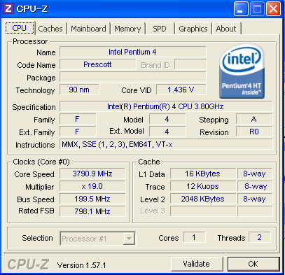 CPU-Z info.