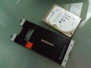 「SSD 830」と「ST9750420AS」を交換中