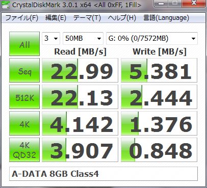 A-DATA microSDHC 8GB Class4