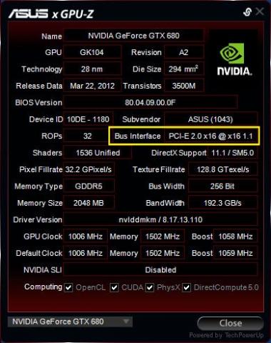 GPU-Z Core i7 3960X