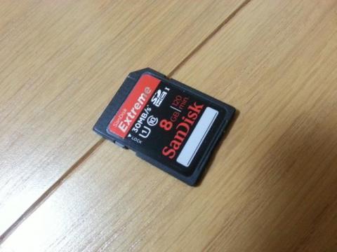 私用福袋② - SanDisk Extreme SDHC UHS-I カード Class10 8GB SDSDX-008G-J35のレビュー