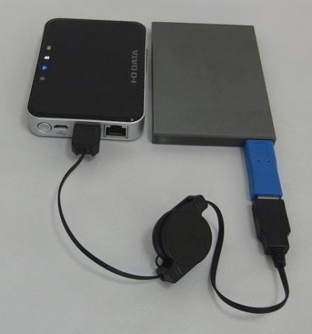 カクうす9（SSD）と接続
