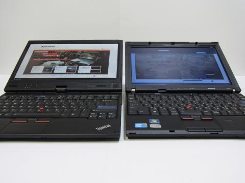 X220 Tablet(左)とX201i(右)