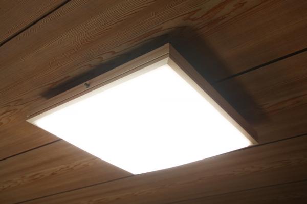 画像: 白木枠の和風シーリングライト - Panasonic LEDシーリングライト~12畳 HH-LC792Aのレビュー | ジグソー