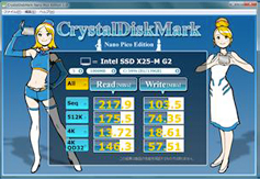 CrystalDiskMark Nano Pico Edition
