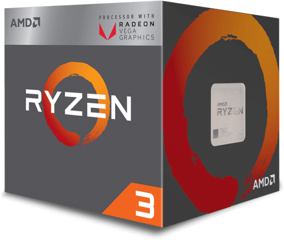Radeon™ Vega 8グラフィックス搭載 AMD Ryzen™ 3 2200G