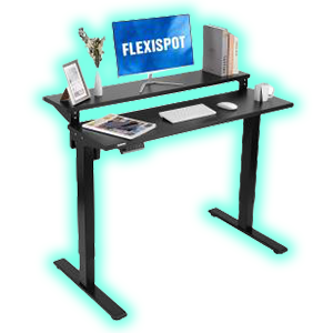 電動式昇降デスクは、リモートワークのシーンだけではなく、趣味活動の幅が広がるかも	by みっちゃんさん