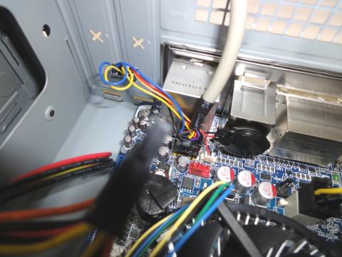 12.オーディオを接続します。