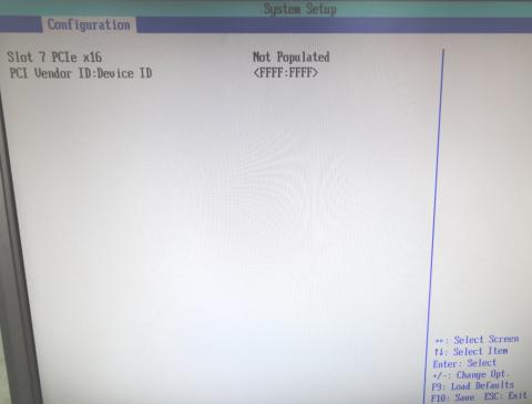 Configuration(PCI/PCIe Add-In Slots)