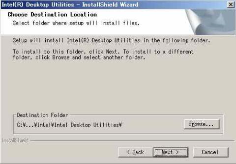 10.インストール先を指定します。(初期値でOK)